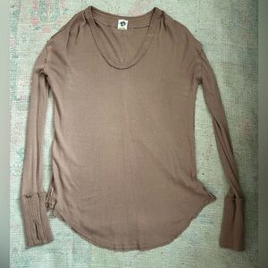 Free People long sleeve layering top